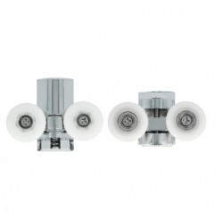 AMIG 25147  
 Rodamiento mampara PMC06  
 Ø25 mm  
 Zamak  
 Cromado
