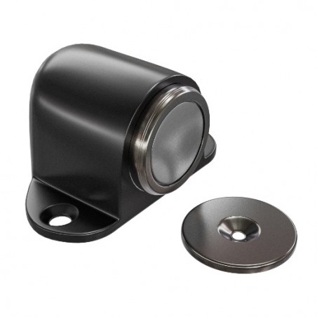 AMIG 25165  
 Tope puerta magnético 700  
 44 x 40 mm  
 Zamak  
 Negro