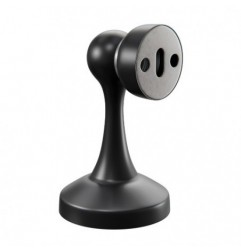 AMIG 25167  
 Tope puerta magnético 715  
 Ø55 x 85 mm  
 Acero inoxidable  
 Negro