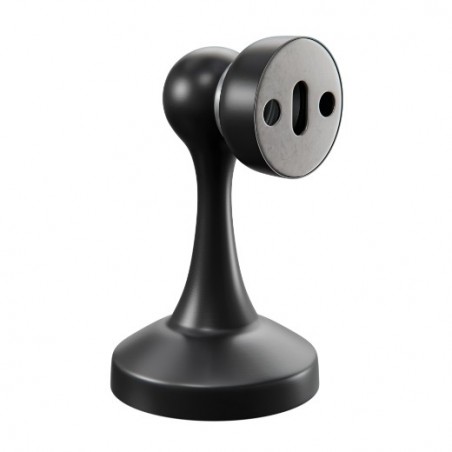AMIG 25167  
 Tope puerta magnético 715  
 Ø55 x 85 mm  
 Acero inoxidable  
 Negro