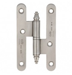 AMIG 2517  
 Pernio 407  
 100 x 58 x 2 mm  
 Acero inoxidable 18/8  
 Mate - Derecha