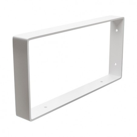 AMIG 25171  
 Soporte 3001  
 126 x 261 x 30 mm  
 Acero  
 Blanco