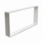 AMIG 25171  
 Soporte 3001  
 126 x 261 x 30 mm  
 Acero  
 Blanco