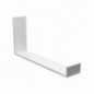 AMIG 25175  
 Soporte 3005  
 103 x 261 x 40 mm  
 Acero  
 Blanco