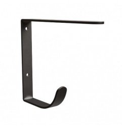 AMIG 25176  
 Soporte 3006  
 180 x 145 x 20 mm  
 Acero  
 Negro