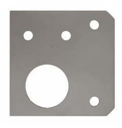 AMIG 25178  
 Suplemento cuerpo C15B  
 2 mm  
 Acero  
 Cromado