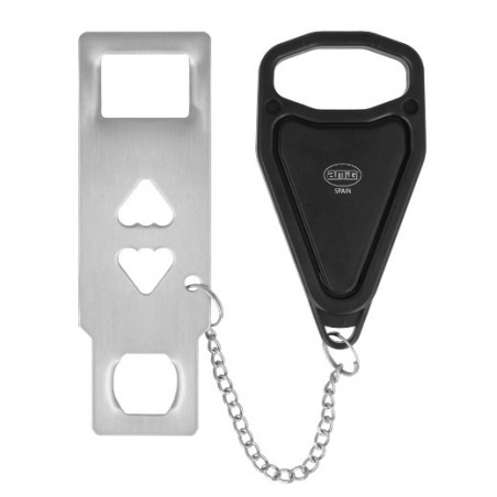 AMIG 25180  
 Bloqueo picaporte TRAVEL01  
 Acero inoxidable