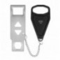 AMIG 25180  
 Bloqueo picaporte TRAVEL01  
 Acero inoxidable