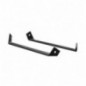 AMIG 25181  
 Soporte 3007  
 238 x 38 x 20 mm  
 Acero  
 Negro