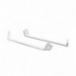AMIG 25182  
 Soporte 3007  
 238 x 38 x 20 mm  
 Acero  
 Blanco