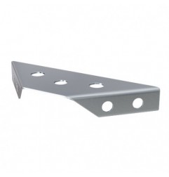 AMIG 25183  
 Ángulo 5  
 60 x 22 x 2 mm  
 Acero  
 Zincado