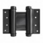 AMIG 25196  
 Bisagra doble acción 3037  
 100 x 126 mm  
 Acero  
 Negro