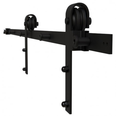 AMIG 25199  
 Kit corredera SD003  
 2 m  
 Acero  
 Negro