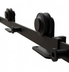 AMIG 25201  
 Kit corredera SD004  
 1,86 m  
 Acero  
 Negro