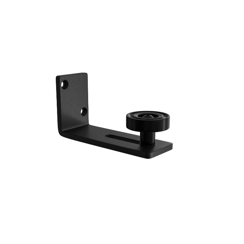AMIG 25205  
 Guía inferior corredera SD020  
 95 x 50 x 35 mm  
 Acero  
 Negro