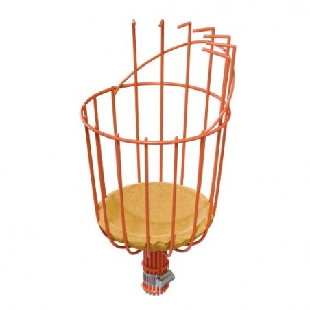 AMIG 25211  
 Recogedor de frutas P44  
 Acero  
 Naranja