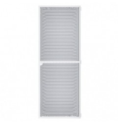 AMIG 25220  
 Mosquitera puerta MP01  
 100 x 220 cm  
 Blanco/Gris