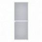 AMIG 25220  
 Mosquitera puerta MP01  
 100 x 220 cm  
 Blanco/Gris