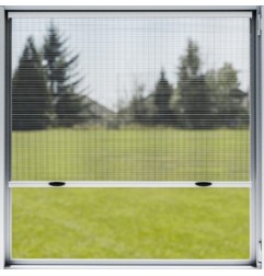 AMIG 25223  
 Mosquitera enrollable MR01  
 140 x 140 cm  
 Blanco/Gris