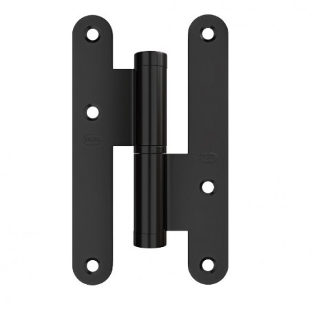 AMIG 25227  
 Pernio 409C  
 100 x 56 x 2 mm  
 Acero  
 Negro - Derecha