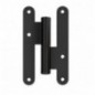 AMIG 25228  
 Pernio 409C  
 100 x 56 x 2 mm  
 Acero  
 Negro - Izquierda
