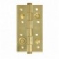 AMIG 2524  
 Bisagra seguridad 565  
 150 x 82 x 3 mm  
 Acero  
 Latonado barnizado