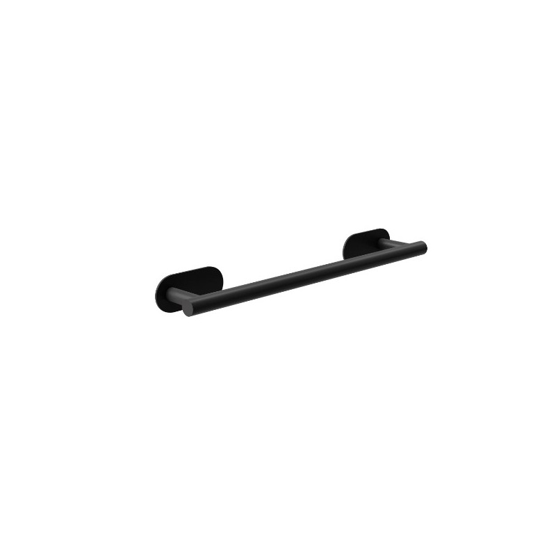AMIG 25240  
 Toallero EA-1  
 400xØ19x70x45 mm  
 Acero inoxidable 18/8  
 Negro mate