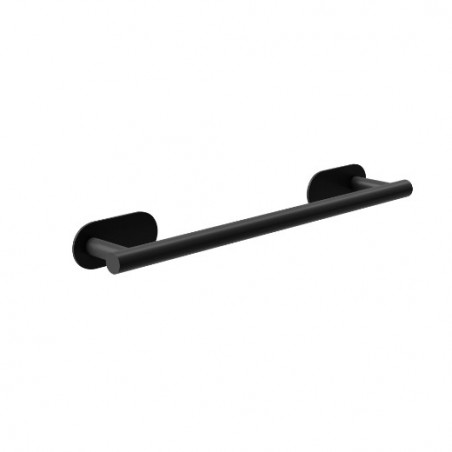 AMIG 25240  
 Toallero EA-1  
 400xØ19x70x45 mm  
 Acero inoxidable 18/8  
 Negro mate