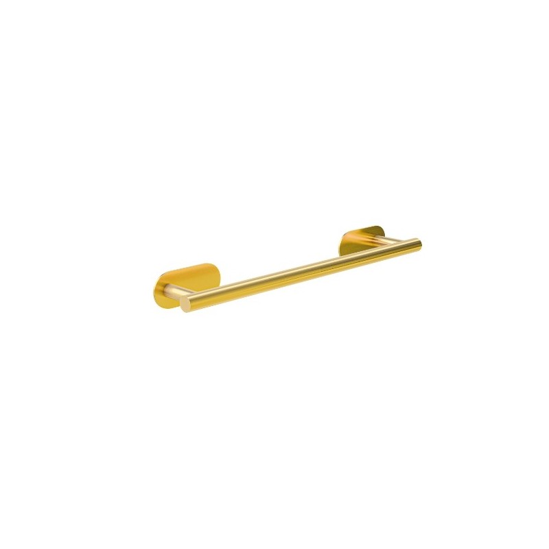 AMIG 25241  
 Toallero EA-1  
 400xØ19x70x45 mm  
 Acero inoxidable 18/8  
 Oro mate