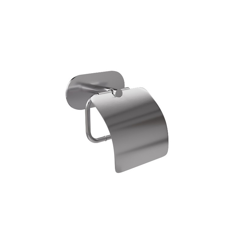 AMIG 25251  
 Portarrollos wc con tapa EA-4  
 140x125 mm  
 Acero inoxidable 18/8  
 Mate