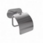 AMIG 25251  
 Portarrollos wc con tapa EA-4  
 140x125 mm  
 Acero inoxidable 18/8  
 Mate