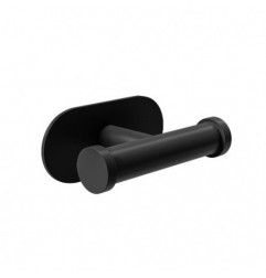 AMIG 25255  
 Colgador baño EA-5  
 100x65x45 mm  
 Acero inoxidable 18/8  
 Negro mate