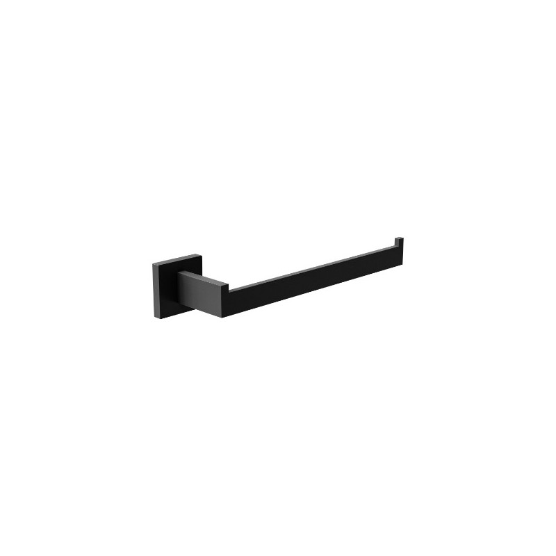 AMIG 25262  
 Toallero ISLA-2  
 270 x 75 x 55 mm  
 Acero inoxidable 18/8  
 Negro mate