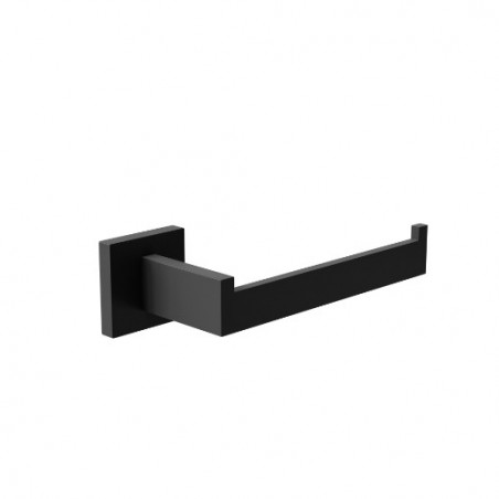 AMIG 25264  
 Portarrollos wc ISLA-3  
 165x75x55 mm  
 Acero inoxidable 18/8  
 Negro mate