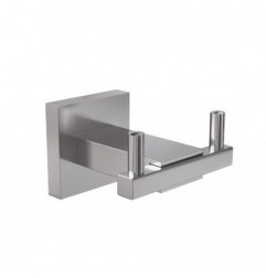 AMIG 25267  
 Colgador baño ISLA-5  
 73x73x50 mm  
 Acero inoxidable 18/8  
 Mate