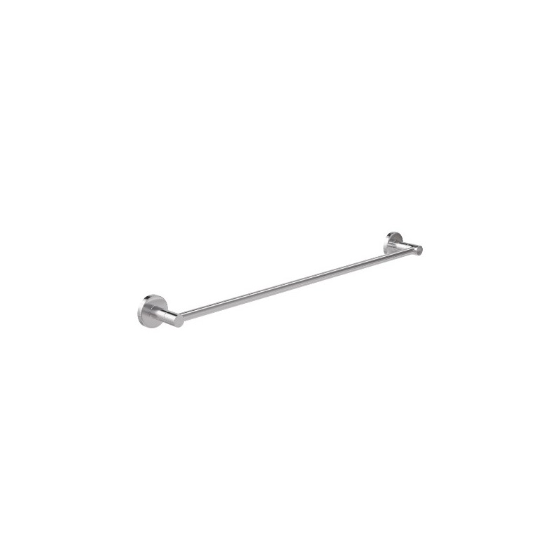AMIG 25270  
 Toallero GORLIZ-2  
 655 x 46 x 62 mm  
 Acero inoxidable / Zamak  
 Cromado brillo