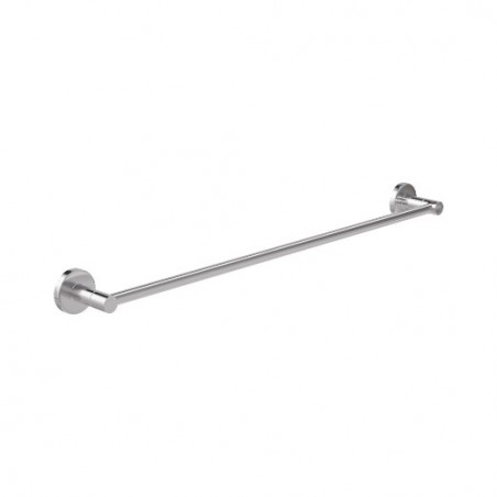 AMIG 25270  
 Toallero GORLIZ-2  
 655 x 46 x 62 mm  
 Acero inoxidable / Zamak  
 Cromado brillo