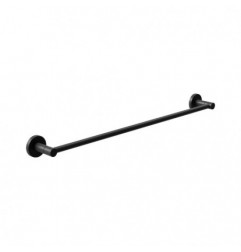 AMIG 25271  
 Toallero GORLIZ-2  
 655 x 46 x 62 mm  
 Acero inoxidable / Zamak  
 Negro mate