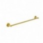 AMIG 25272  
 Toallero GORLIZ-2  
 655 x 46 x 62 mm  
 Acero inoxidable / Zamak  
 Oro mate