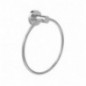 AMIG 25276  
 Toallero GORLIZ-3  
 Ø155 x 52 mm  
 Acero inoxidable / Zamak  
 Cromado brillo