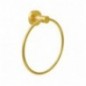 AMIG 25278  
 Toallero GORLIZ-3  
 Ø155 x 52 mm  
 Acero inoxidable / Zamak  
 Oro mate