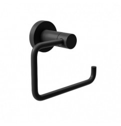 AMIG 25280  
 Portarrollos wc GORLIZ-4  
 125x63x97 mm  
 Acero inoxidable / Zamak  
 Negro mate