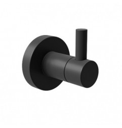 AMIG 25283  
 Colgador baño GORLIZ-5  
 46x55x52 mm  
 Acero inoxidable / Zamak  
 Negro mate