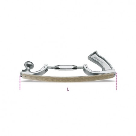 1338A Portalima con lima de dentado radial, plana y flexible