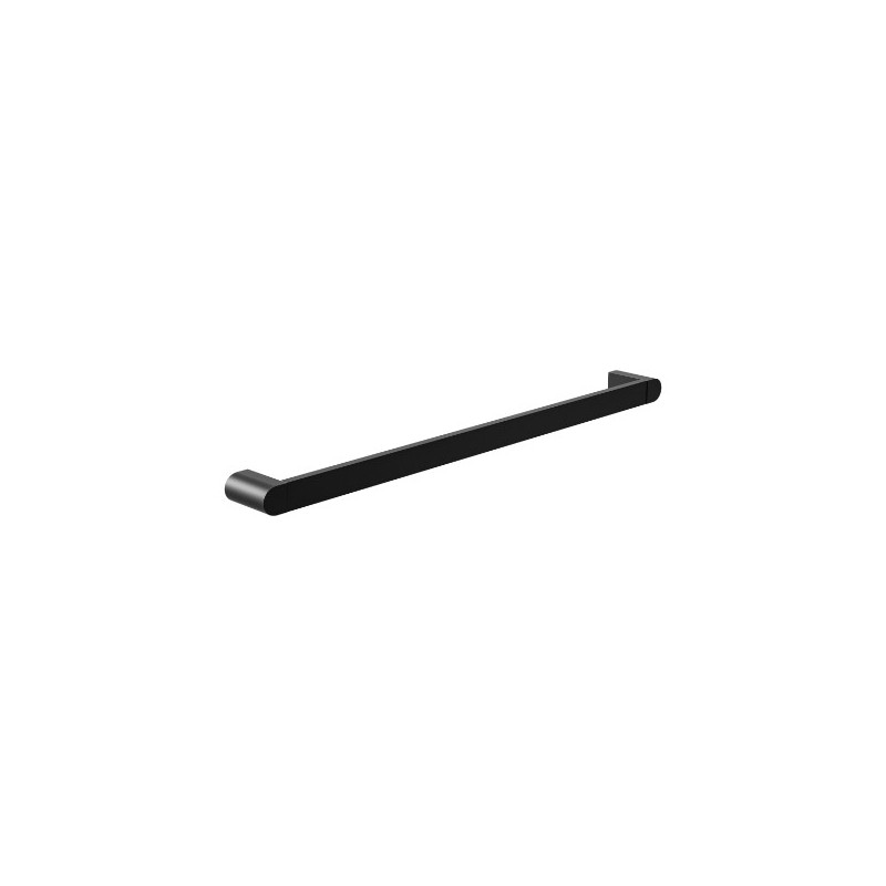 AMIG 25287  
 Toallero OMA-2  
 490 x 70 x 30 mm  
 Zamak  
 Negro mate