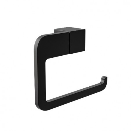 AMIG 25290  
 Portarrollos wc OMA-5  
 133x195x30 mm  
 Zamak  
 Negro mate