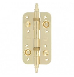 AMIG 2530  
 Bisagra seguridad 568  
 150 x 82 x 3 mm  
 Acero  
 Latonado barnizado