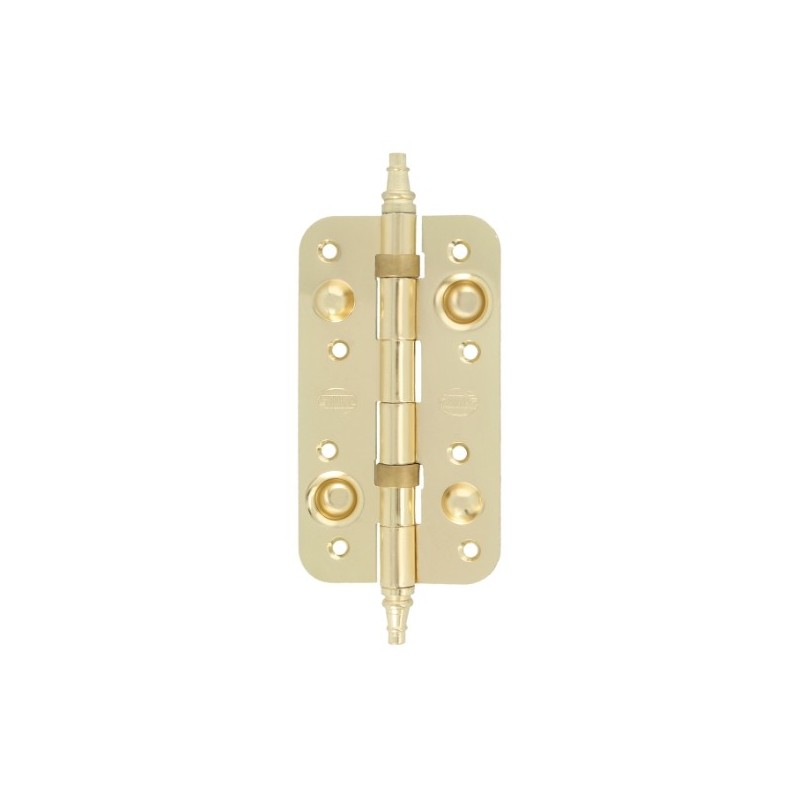 AMIG 2530  
 Bisagra seguridad 568  
 150 x 82 x 3 mm  
 Acero  
 Latonado barnizado