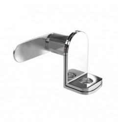 AMIG 25301   Cerradura taquilla candado AM20   60 x 46 x 25 mm   Zamak   Cromado brillo