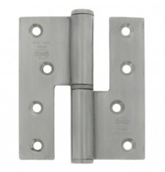 AMIG 2553  
 Pernio 426  
 100 x 88 x 3 mm  
 Acero inoxidable 18/8  
 Mate - Izquierda